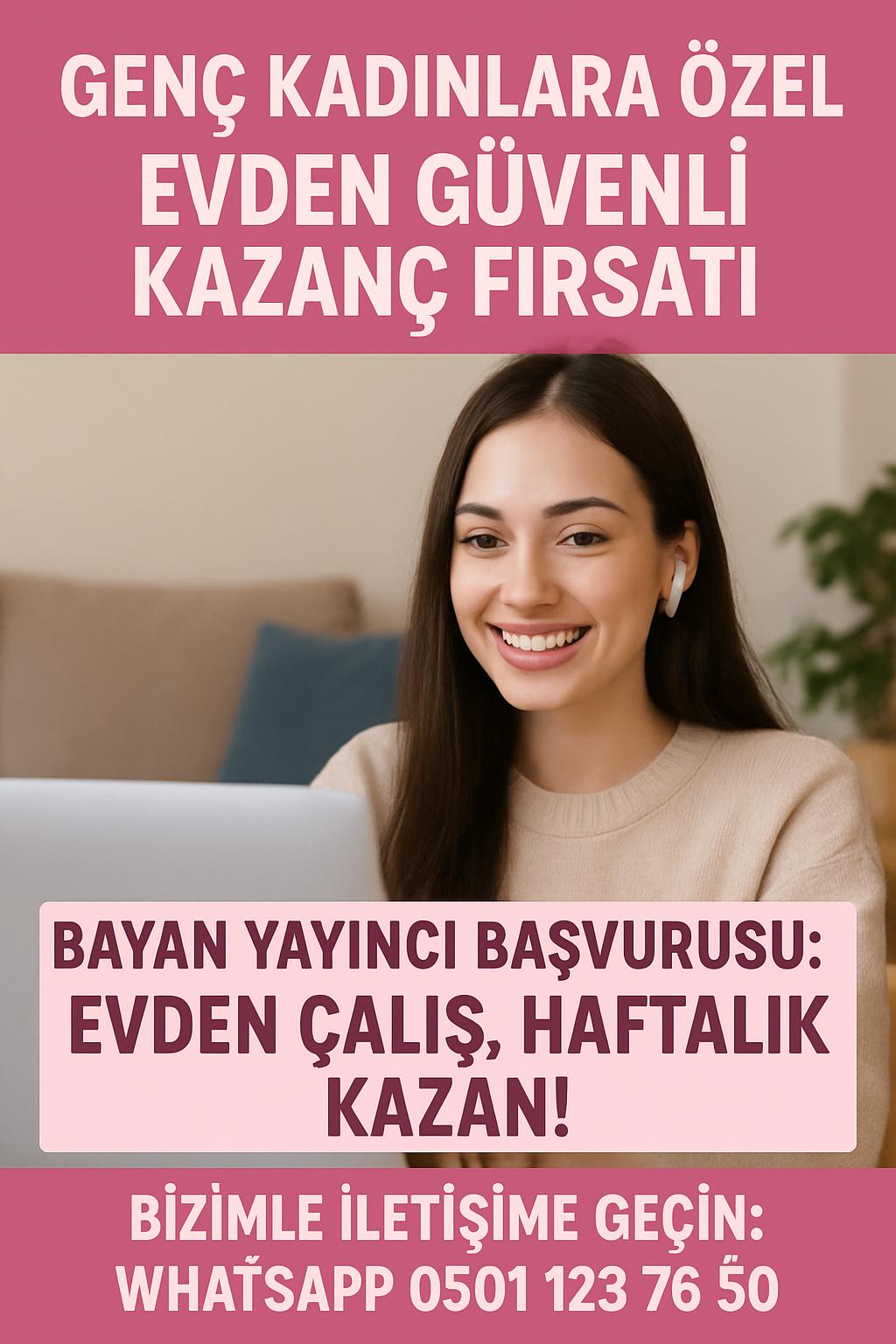 Canlı Yayıncı Ol, Haftalık 25.000 TL'ye Varan Kazanç Fırsatını Yakala! Logosu