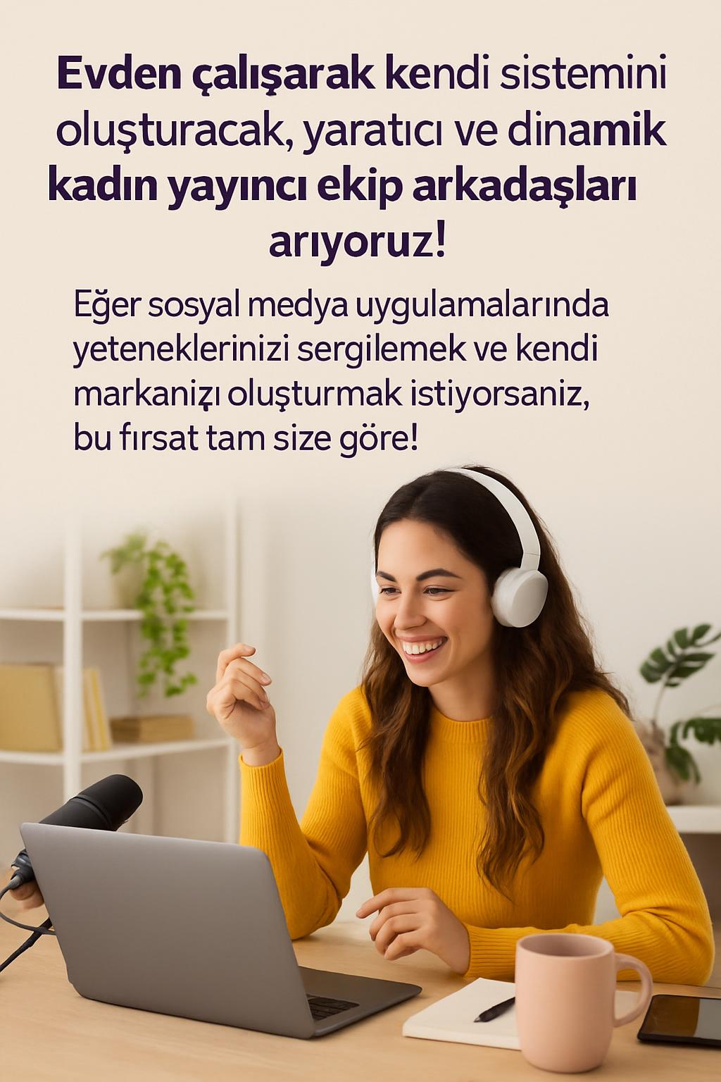 Görüntülü Model Aranıyor: Evden Çalışarak Günde 5.000 TL'ye Varan Kazanç Fırsatı! Logosu