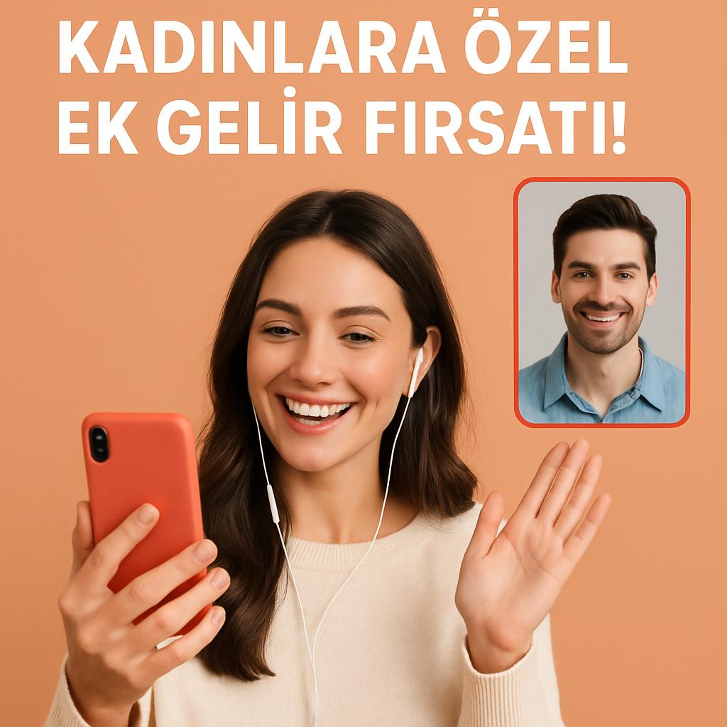 Görüntülü Sohbet ile Para Kazanma – Evden Ek Gelir Fırsatı!