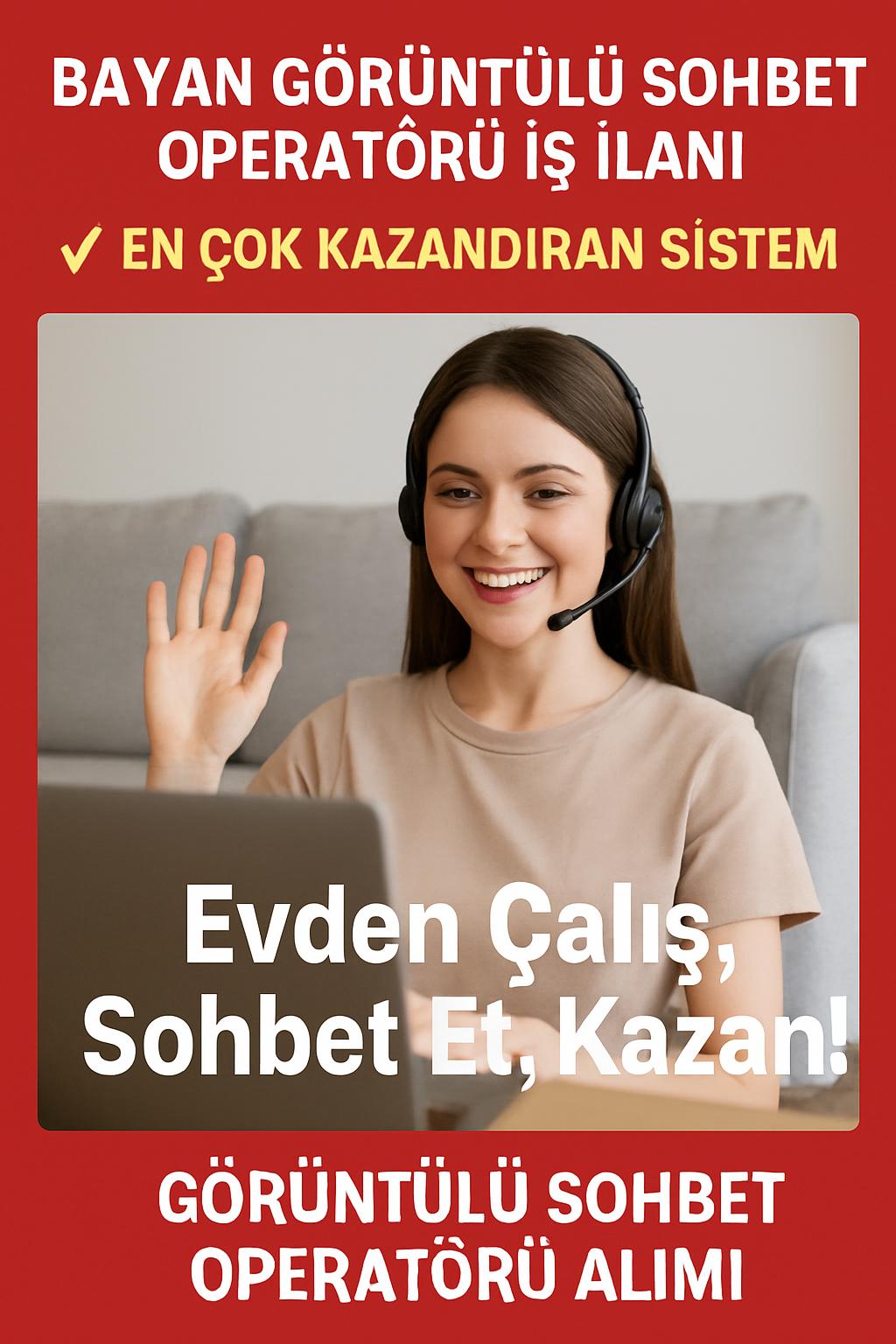 İstanbul Gece Hayatına Özel – Sohbet Operatörü, Dolgun Ücretli Günlük İş!