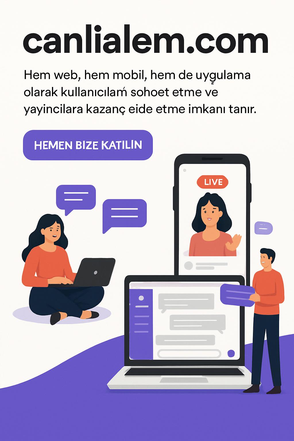 İstanbul’da Bayan Öğrencilere Evden Görüntülü Sohbet ile Ek Gelir Logosu