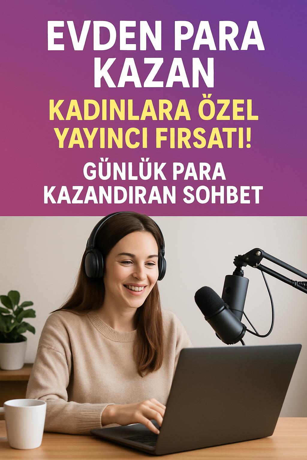 Sohbet Operatörü – Evden Çalış, Hemen Kazanmaya Başla!