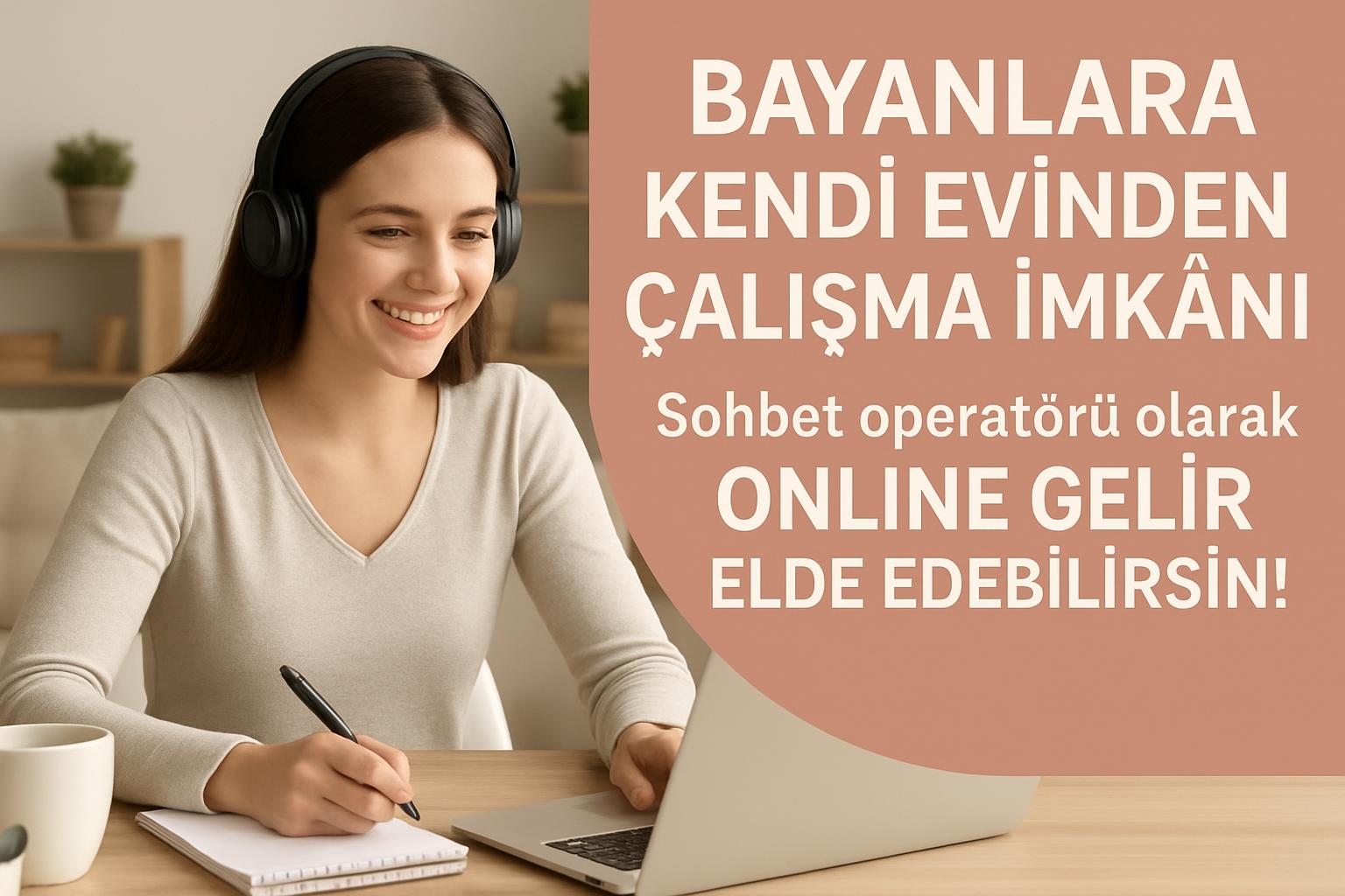 BAYANLAR EVDEN İNTERNETTEN ÇALIŞABİLECEĞİNİZ MÜKEMMEL BİR İŞ FIRSATI